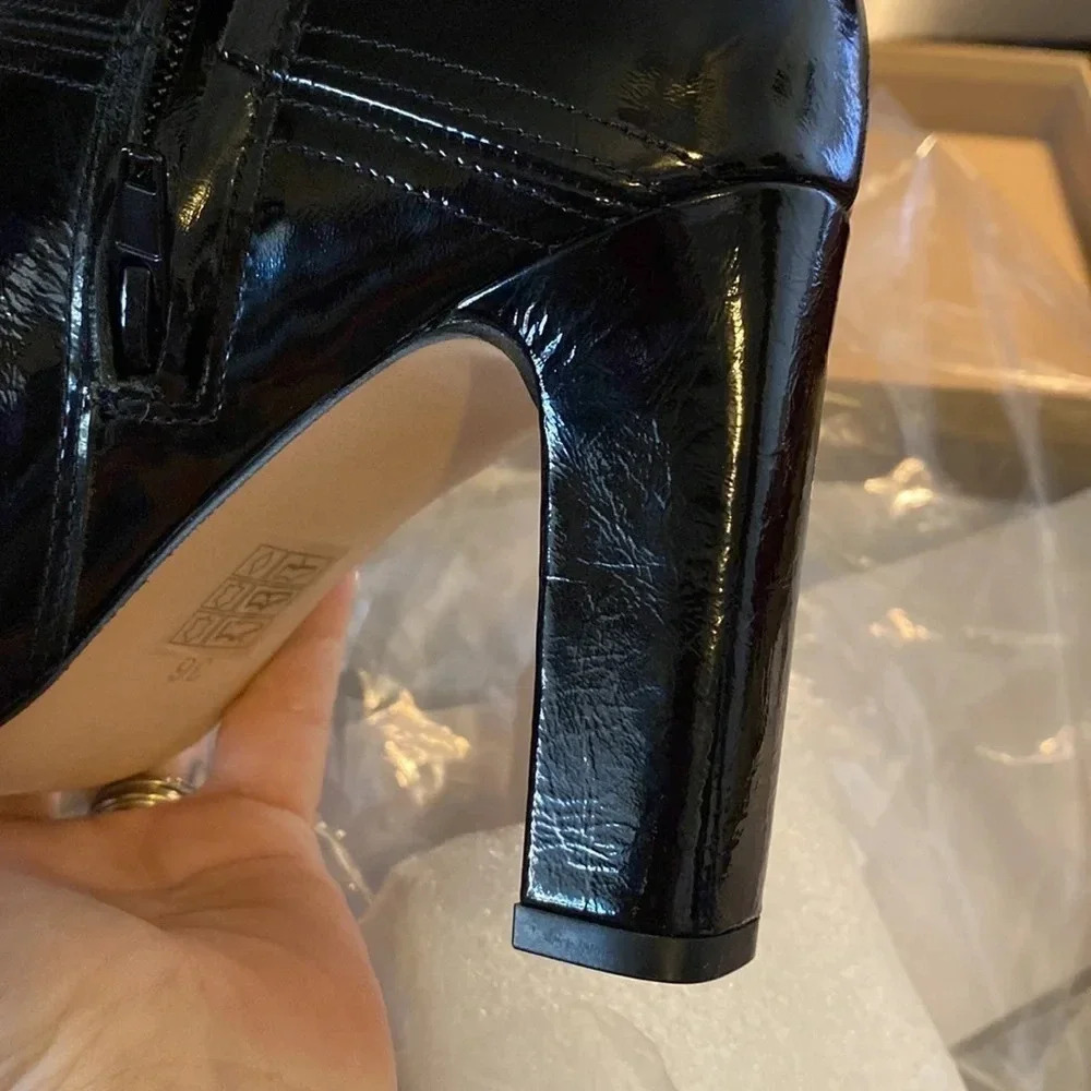 Mode Collective by Revolve the Alchemy Boot in Black Patent Leather 6 - Picture 10 of 15